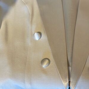 Vintage satin like formal top